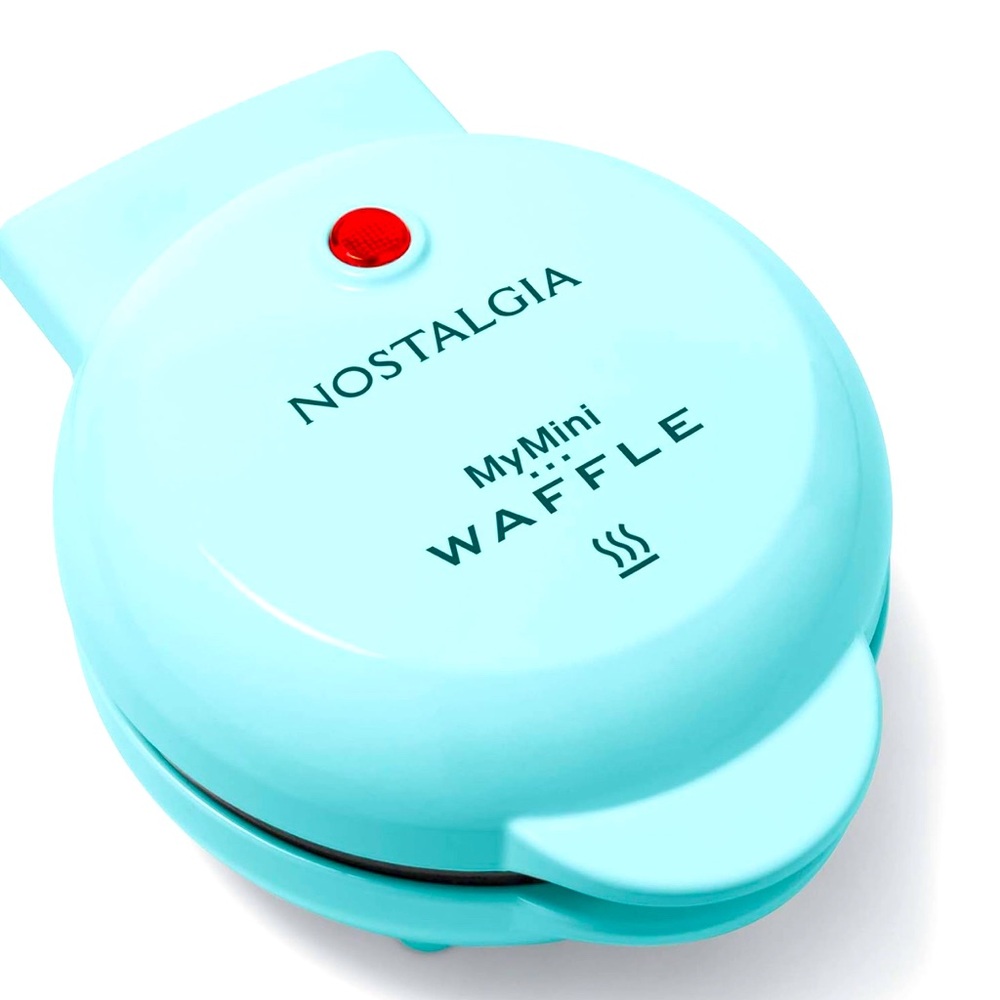 Mini Personal Electric Waffle Maker, 5-Inch Cooking Surface, Waffle Iron
